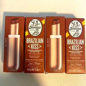 4 NEW SOL DE JANEIRO TINTED LIP BUTTER
